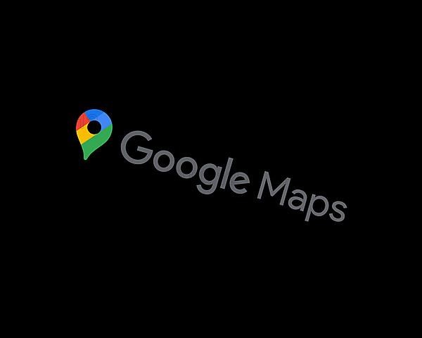 Google Maps, rotated logo