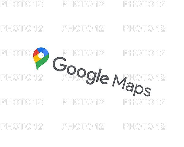 Google Maps, rotated logo