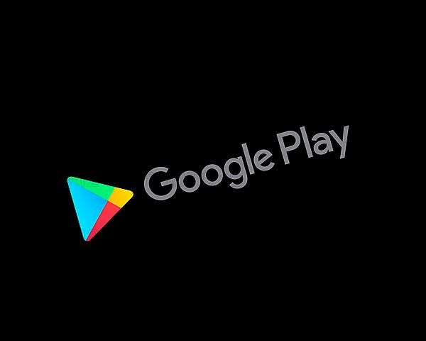 Google Play, rotated logo