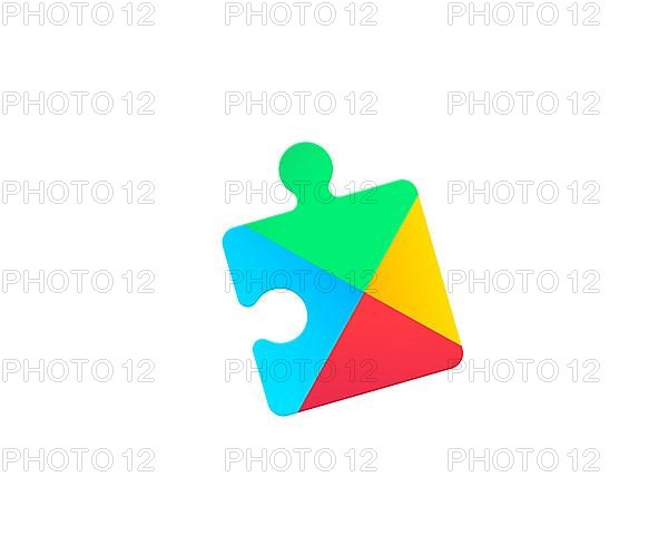 Google Play Services, Rotated Logo