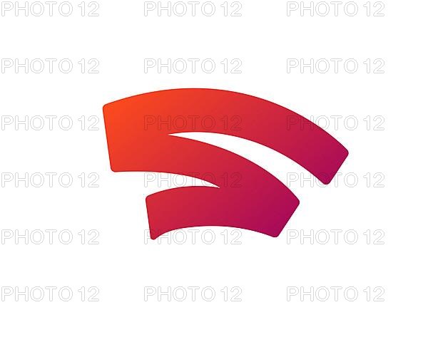 Google Stadia, rotated logo