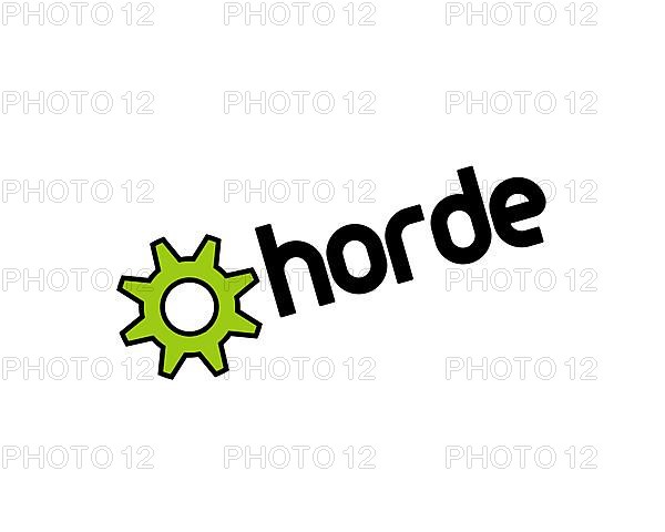 Horde software, rotated logo