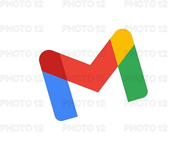 Gmail, rotated logo