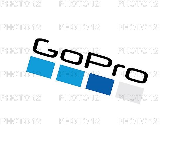 GoPro, rotated logo