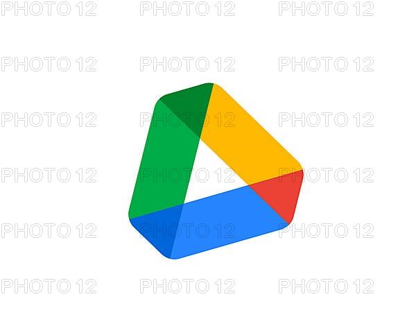 Google Drive, rotated logo