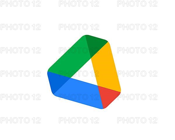 Google Drive, rotated logo