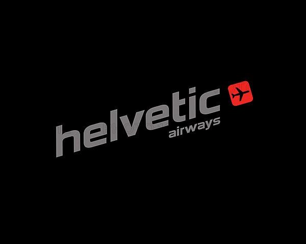 Helvetic Airways, rotated logo