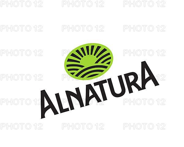 Alnatura, rotated logo