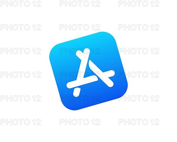 App Store iOS, rotated logo