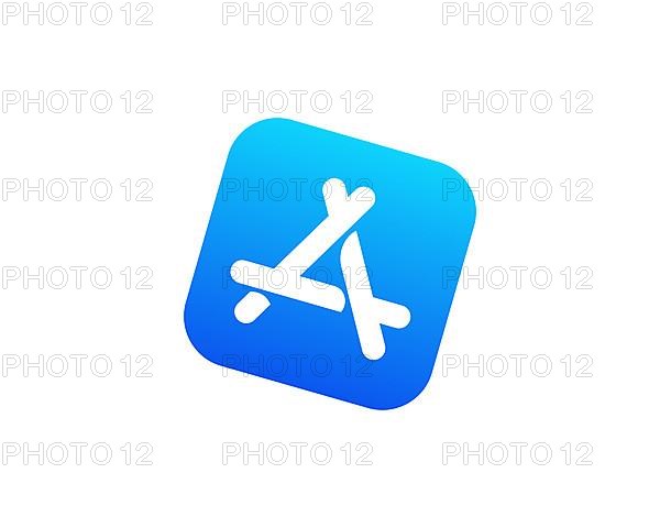 App Store iOS, rotated logo