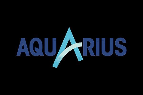 Aquarius beverage company, logo