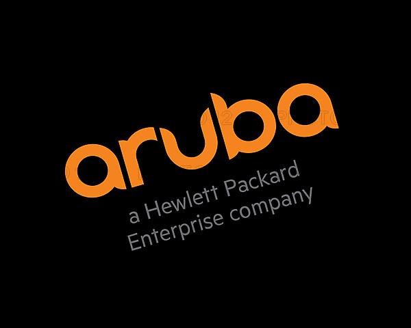 Aruba Networks, rotated logo