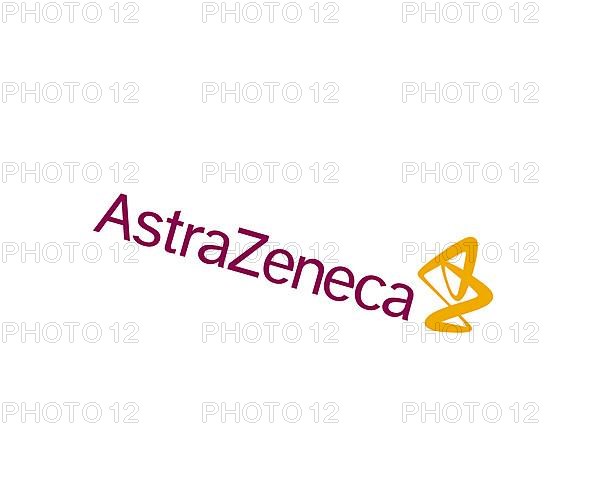AstraZeneca, rotated logo