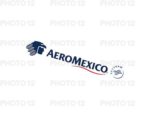 Aeromexico, rotated logo