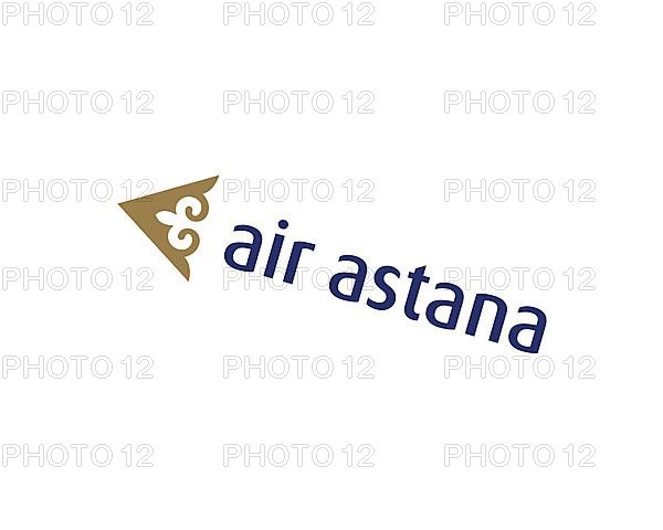 Air Astana, rotated logo