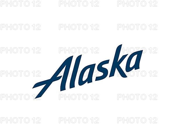 Alaska Airline, rotated logo