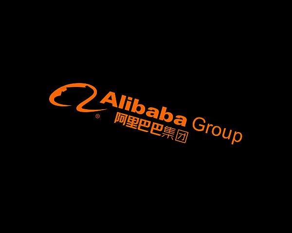 Alibaba Group, rotated logo