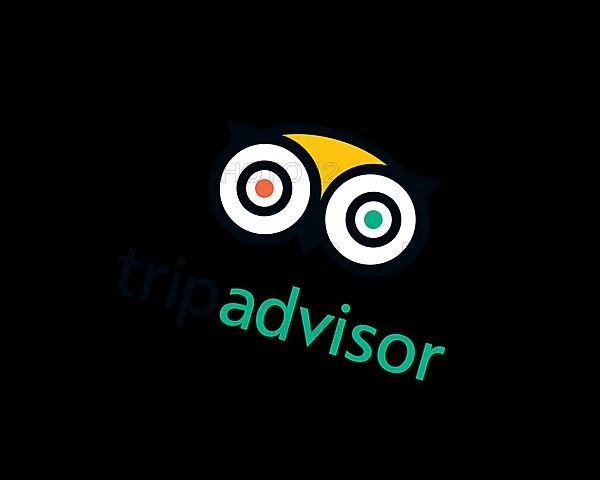 TripAdvisor, rotated logo