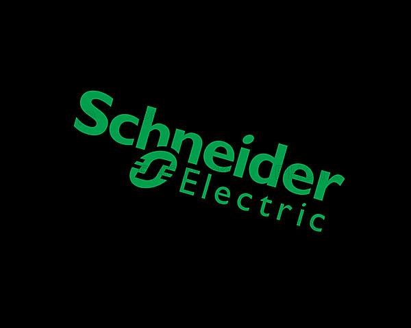 Schneider Electric, rotated logo