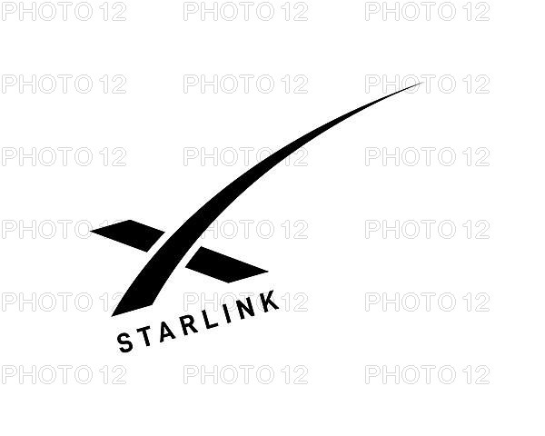 Starlink satellite constellation, rotated logo