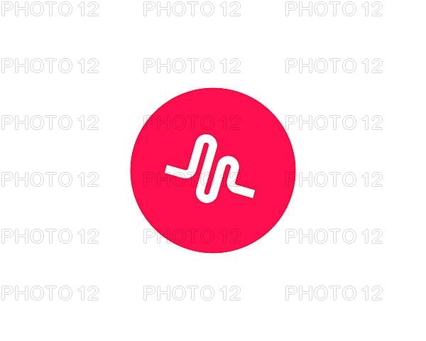 Musical. ly, rotated logo