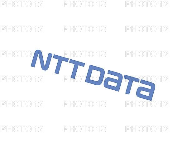 NTT Data, rotated logo