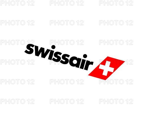 Swissair, rotated logo