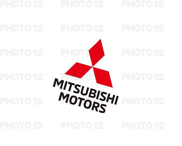 Mitsubishi Motors, rotated logo