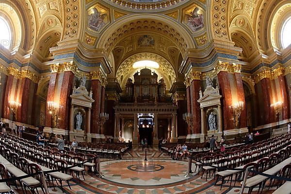 St Stephen's Basilica, interior view