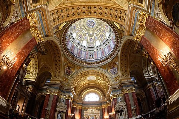 St Stephen's Basilica, interior view