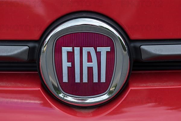 Symbol of the car brand Fiat, Bavaria