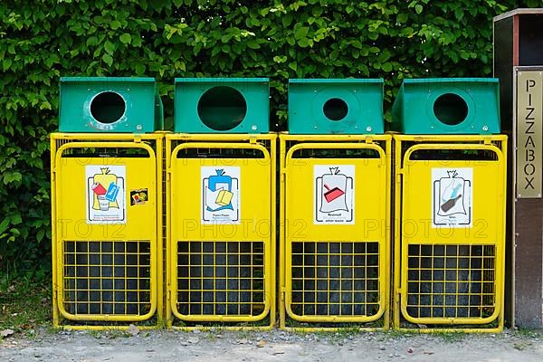 Container for waste separation, Hagnau