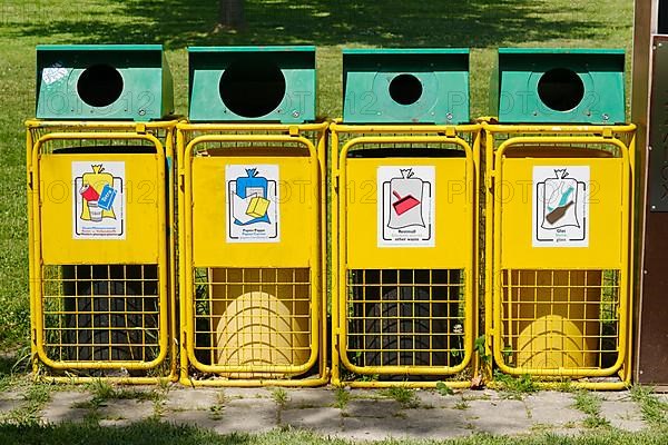 Container for waste separation, Hagnau