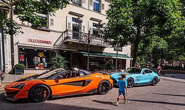 Contrast, Maserati and Mercedes