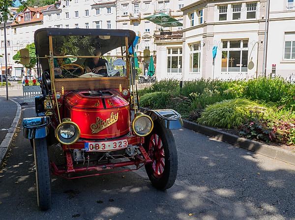 Old Stanley steamer bus, Oldtimermeeting