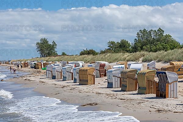 Beach, beach chairs