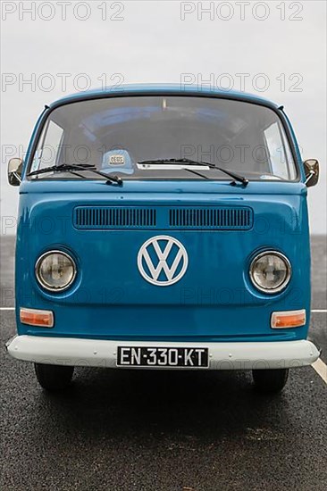 Vintage Volkswagen VW Bus T2a, first series at the end of the 60s