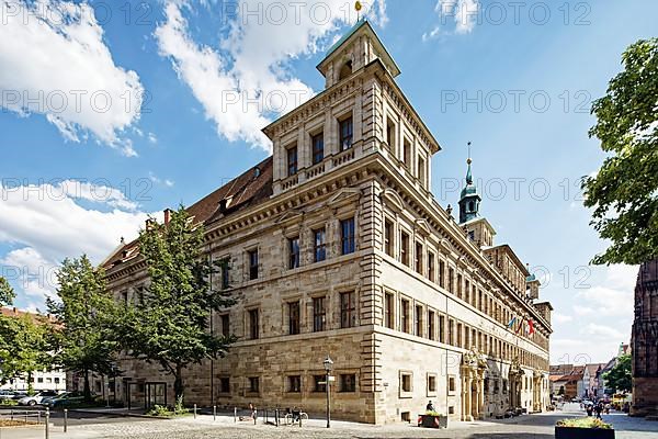 West facade of the Old Town Hall, also known as the Wolff Building