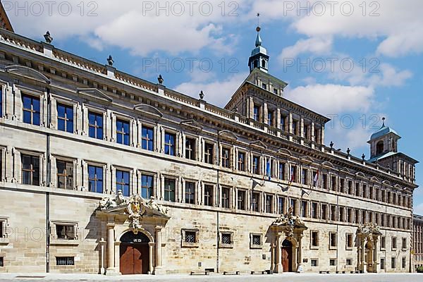 West facade of the Old Town Hall, also known as the Wolff Building