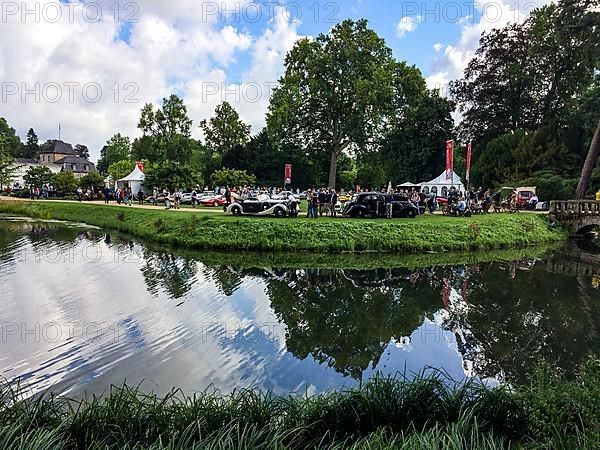 Classic Days exhibition area with vintage sports cars Classic Cars, Schloss Dyck