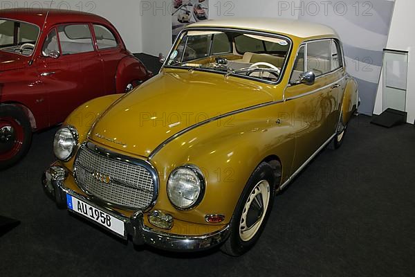 Historic car Classic Car Audi NSU Auto Union Au DKW 1000 Coupe de Luxe from the 60s, Techno Classica fair