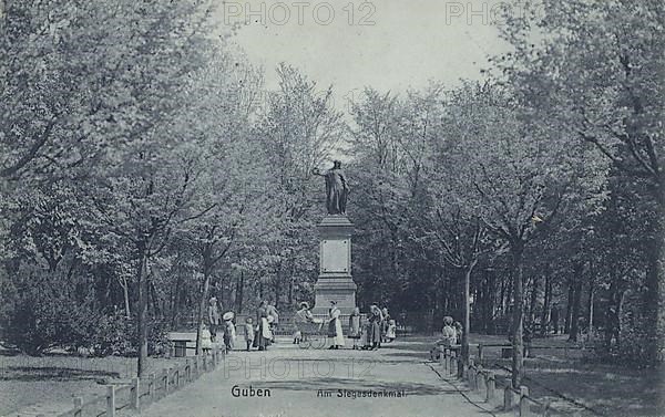 Guben, at the Victory Monument