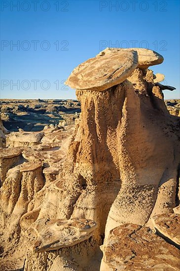 Hoodoos in the Bisti Badlands, Bisti/De Na Zin Wilderness