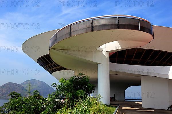 Museu de Arte Contemporanea de Niteroi, Museum of Contemporary Art in Niteroi