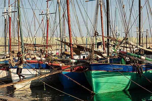 Fishing boats, old harbour