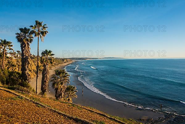 Coast of Cardiff, southern California