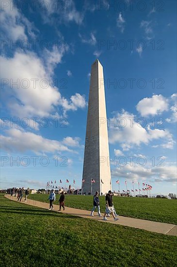 Obelisk of the Washington Monument at the Mall, Washington