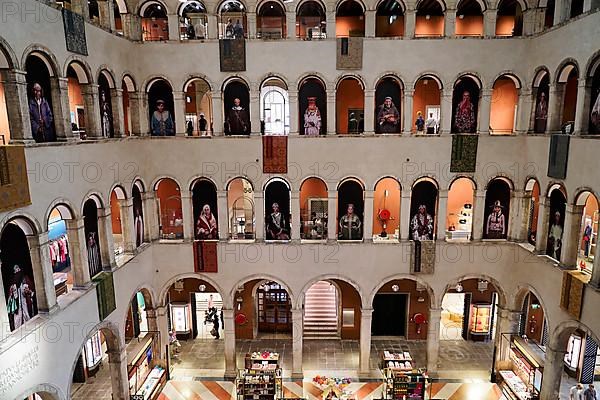 Interior view of the department stores' AMO,