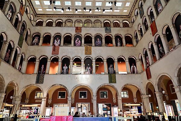 Interior view of the department stores' AMO,