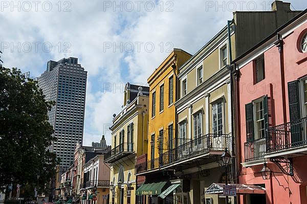 French colonial houses, french quarter